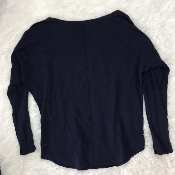 Lululemon Seymour Long Sleeve Midnight Navy - Picture 8 of 8
